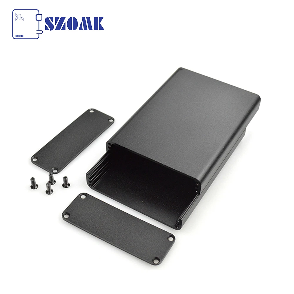 1Piece custom project boxes electronical junction box extruded aluminum enclosure 26*71*100 mm aluminum GPS led junction box image 2