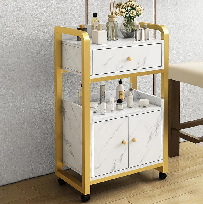 

China Export Marble Custom Color Nail Trimming Table Modern Economy Manicure Table and Chair Set
