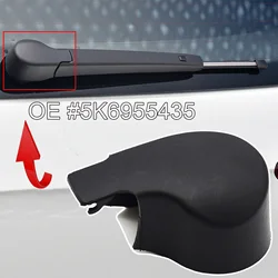 Car Rear Windscreen Windshield Washer Wiper Arm Washer Nut Cover Cap For VW Tiguan AD BW Touareg CR7 Touran 1T3 Up! Tailgate