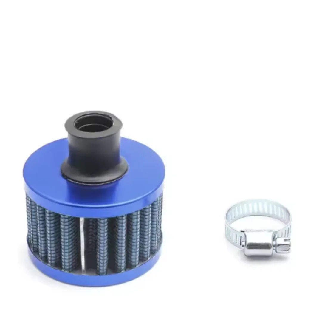 1pc 12mm Universal Interface Air Filter Motorcycle Cold Air Intake Breather Filter High Flow Crankcase Suitable for motorcycle A image 3