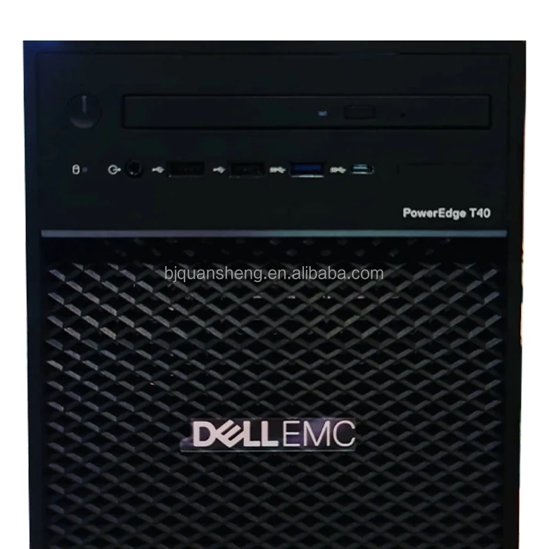 高品質デル製PowerEdge T40ミニタワーサーバー、Xeon E 2224Gプロセッサー、8GB RAM、1TB HDD搭載、中古