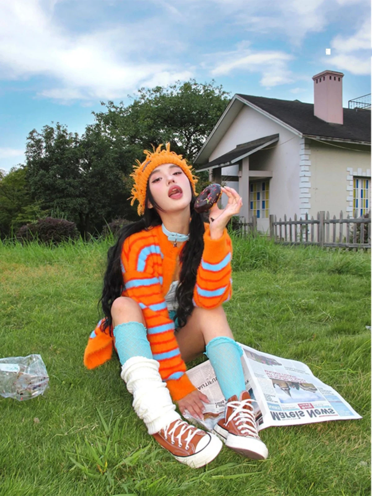 

Свитера Джемперы Кардиганы Женские вечерние ребристые вязаные бисером с открытой спиной Обычный крой Красочные Повседневные Элегантные Изысканные Простые