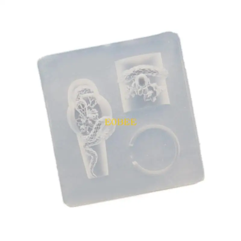 E0BE Artiste Moule ongles en silicone Sturdy Splake pour fabriquer des matériaux flexibles avec différentes tailles