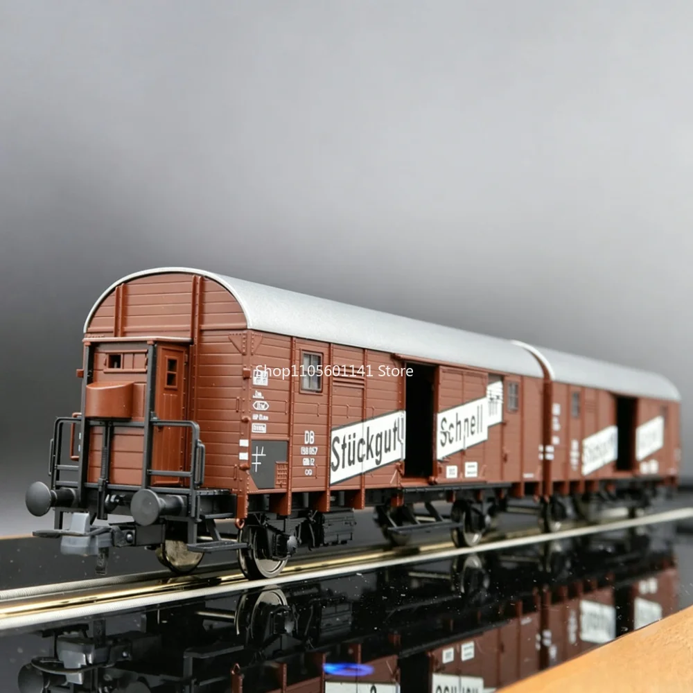 ROCO HO Scale 1:87 Train Model 76558 Articulated Compartment with Four Doors Can Be Opened DB Third-generation Truck Carriage