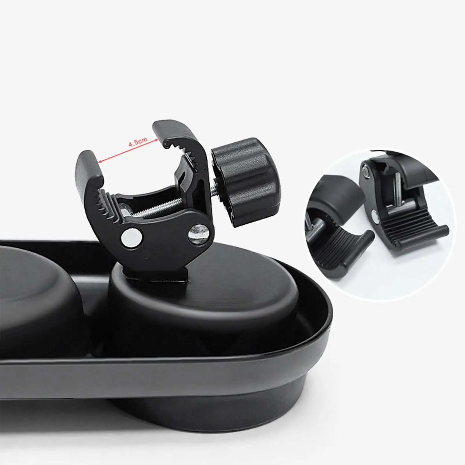 Stroller Tray Snack Tray with Cup Feeding Bottle Holder Removable Non Slip