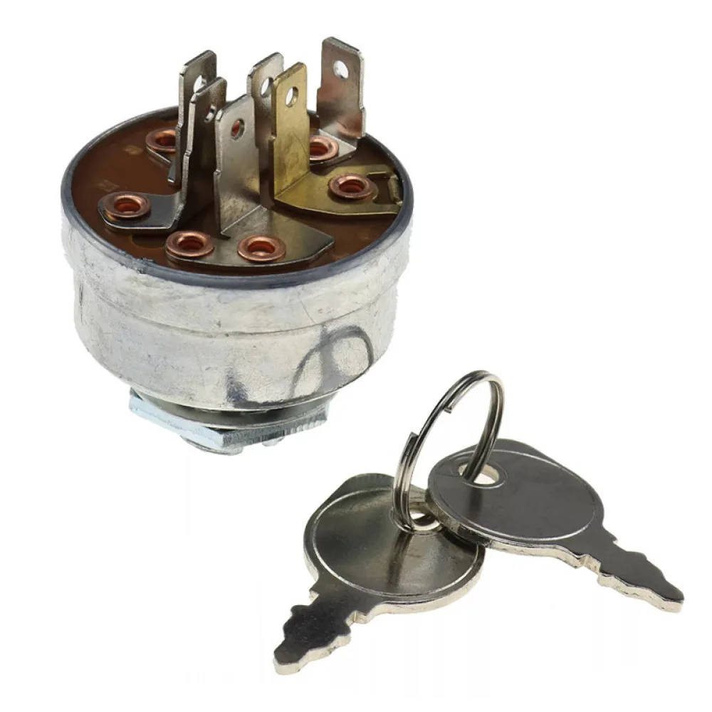 Lawn Mower Starter Switch Six Pin Ignition Key For Garden Equipment IS600Z IS1500Z IS700Z 5020927 1686734 Reliable Spare Parts