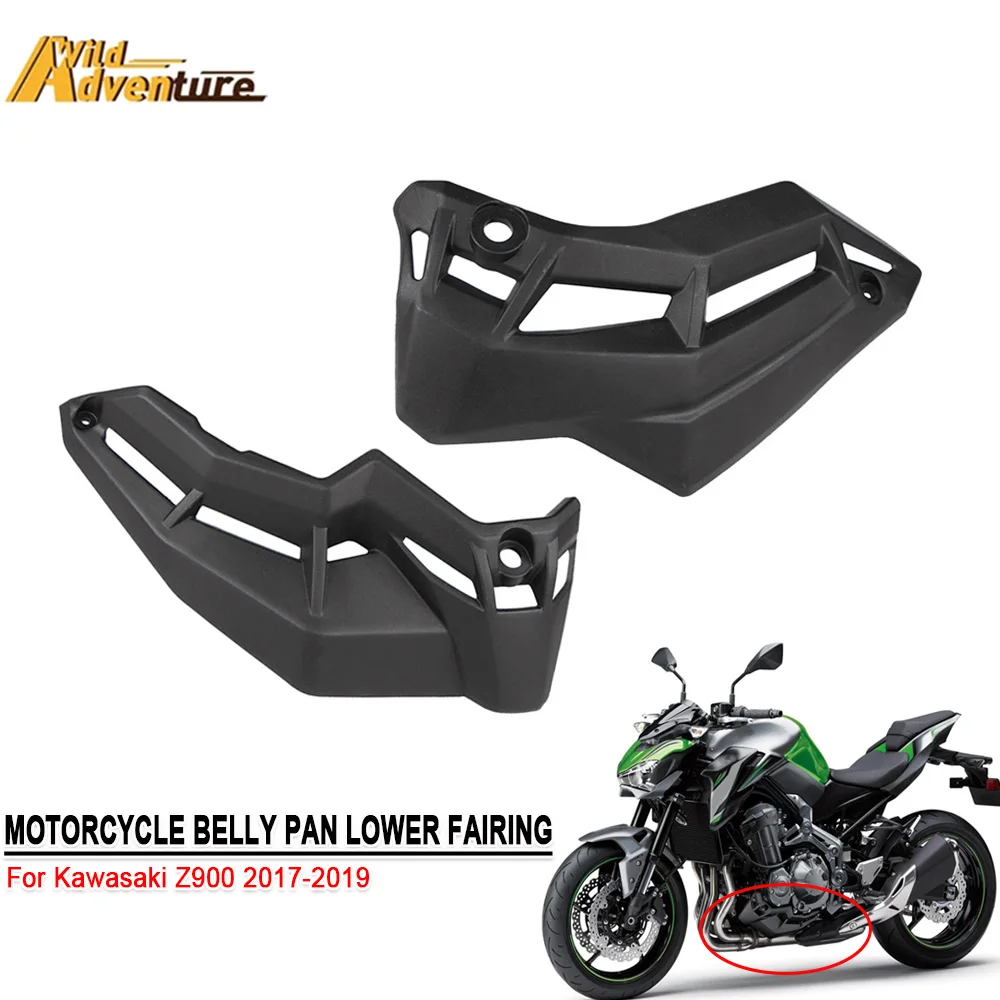 

Motorcycle Belly Pan Engine Spoiler Lower Fairing For Kawasaki Z900 Z 900 2017 2018 2019 Fits Unpainted Bottom Guard Accessories