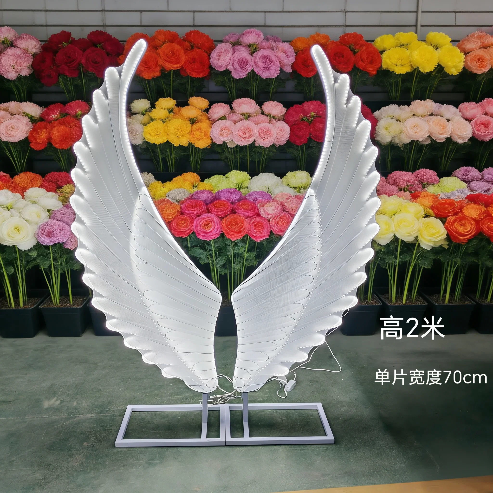 New wing ornaments,  angel wings, wedding scene decoration