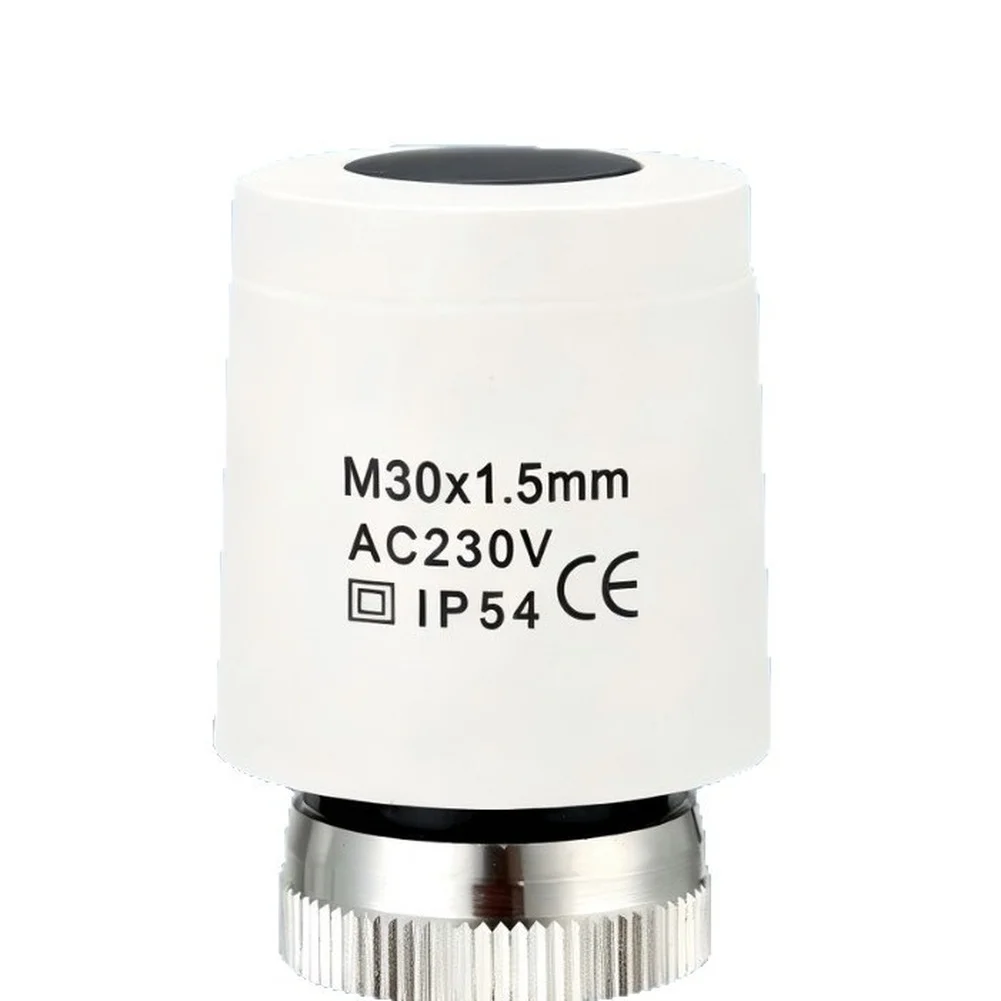 For Smart Electric Actuator 2W Low Noise ABS Shell Normally Open For Water Underfloor Heating System Manifold Valve Easy Install