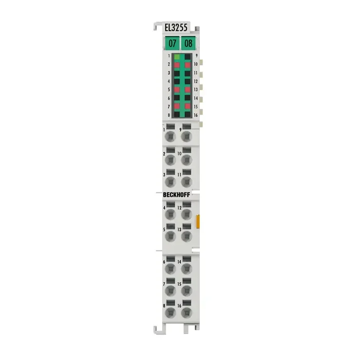 BECKHOFF EL3255 – Profesjonalny moduł wejściowy analogowy 5-kanałowy do systemów PLC i PAC