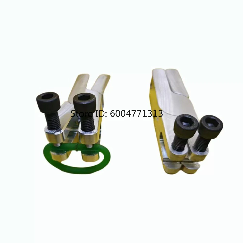 PU Round Belt Welding Connector, Aluminum Alloy Heat Fusion Splicer For 4/5/6/8mm Polyurethane Round Belts