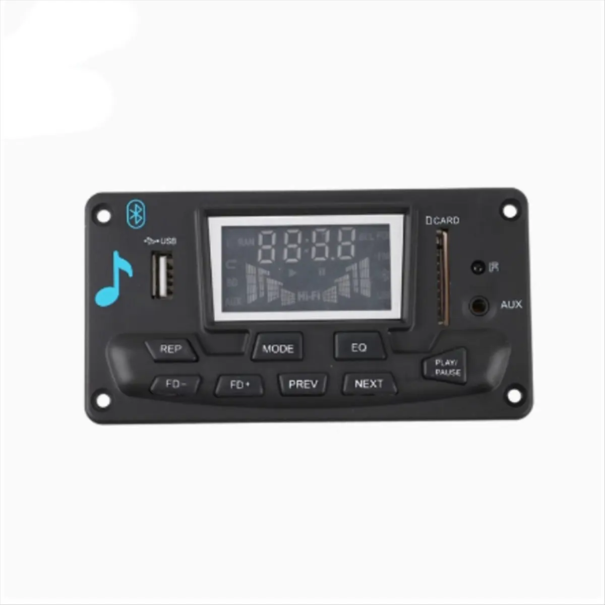 

(A32M) DIY MP3-декодер с Bluetooth, поддержкой APE без потерь, регулировкой эквалайзера и отображением спектра FM, аудиоэквалайзер