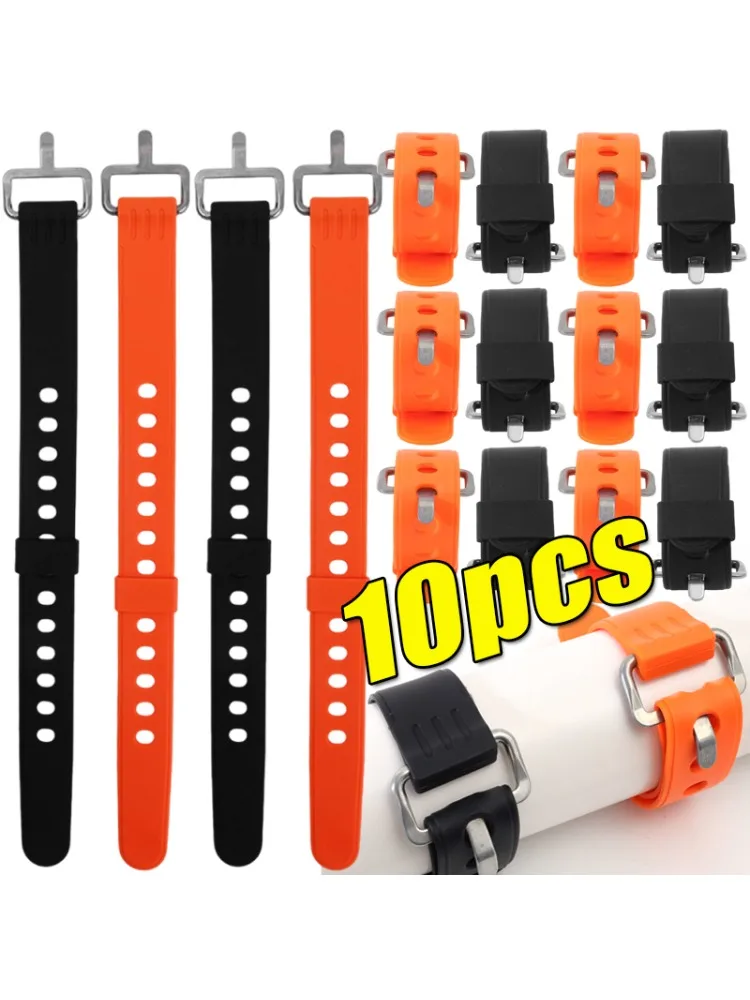 AliExpress NONE Outdoor Multi-Function Silicone Binding Strap for Securing Bicycle and Motorcycle Riding Luggage Tension Strap 1/5/10pcs