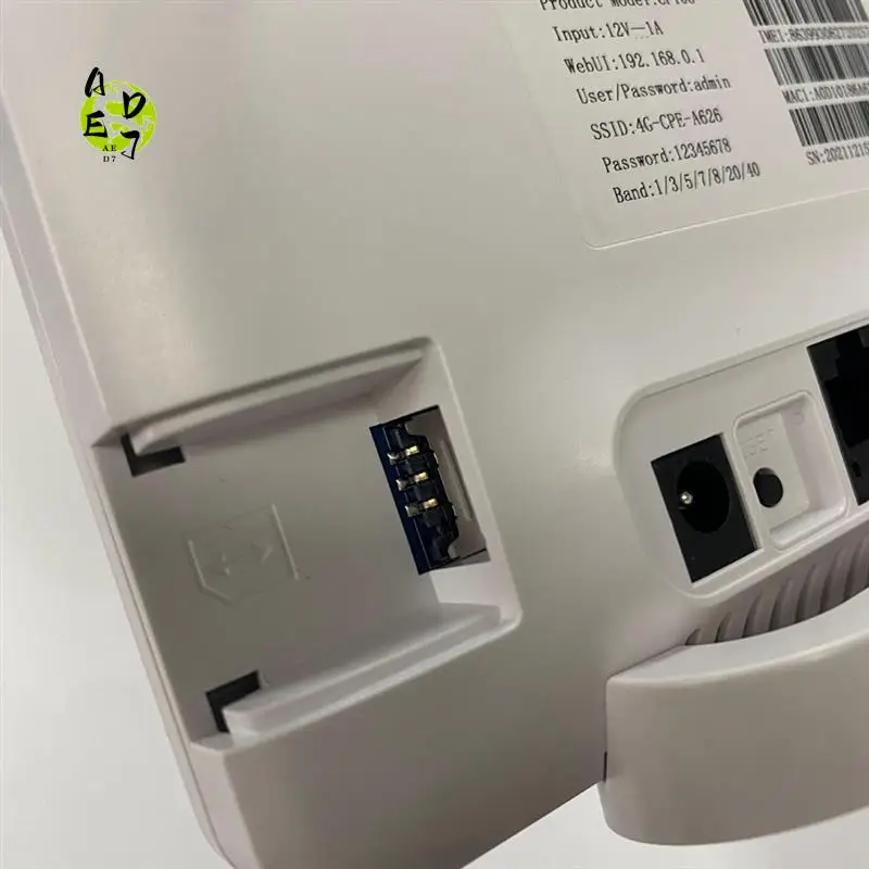 

AED7-CPE106-E 4G Wireless Router Modem External Antenna Wireless Hotspot With Sim Card Slot