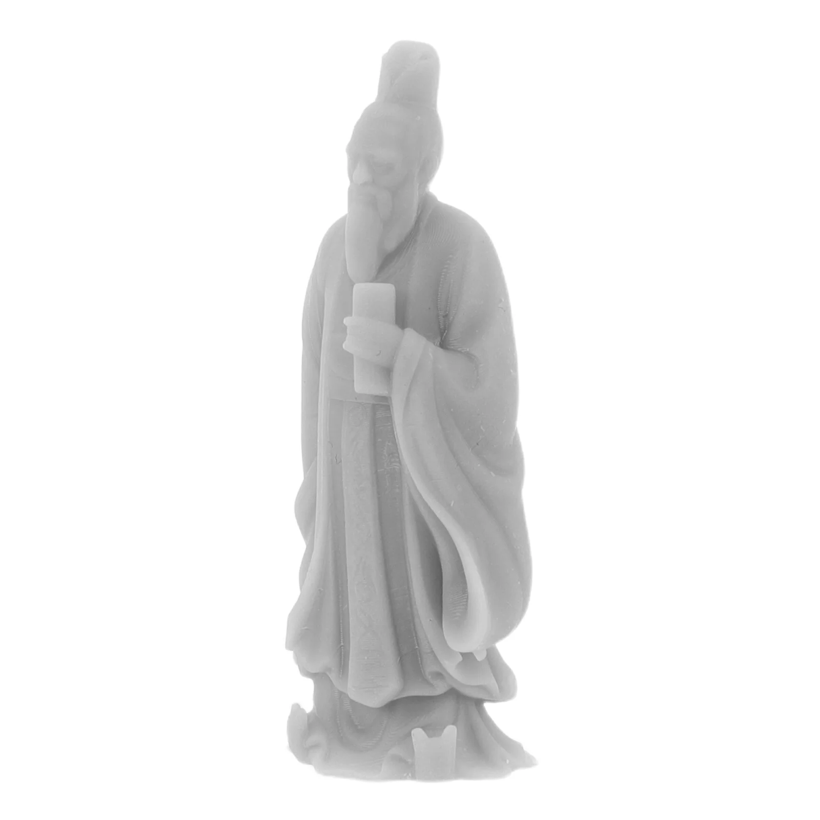 زخرفة كونفوشيوس حوض السمك الآسيوي ديكور النحت ديكورات خزان الأسماك تزيين الملحقات البلاستيكية