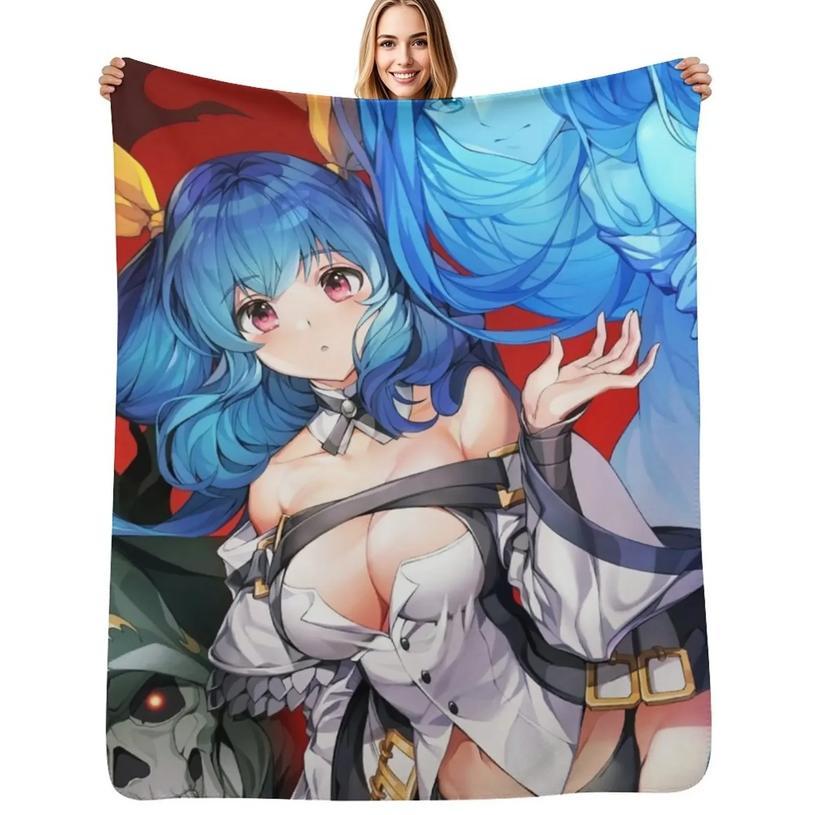 

Guilty Gear Dizzy Throw Blanket Luxury Brand For Baby Nap Blanket