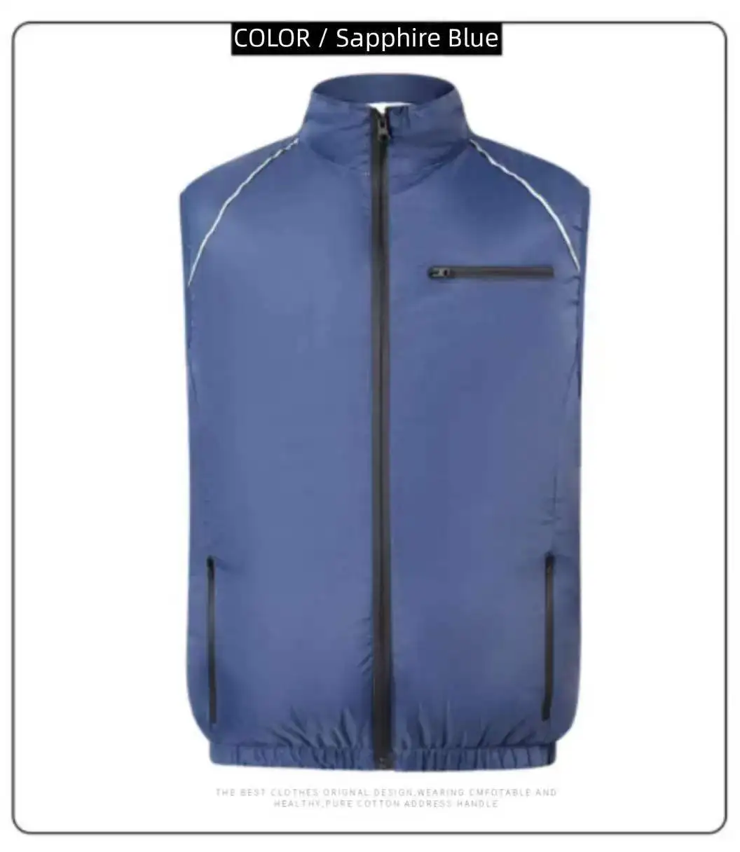 Summer Air-Conditioning Workwear with Fan Cooling, Outdoor Temperature-Reducing Breathable Vest