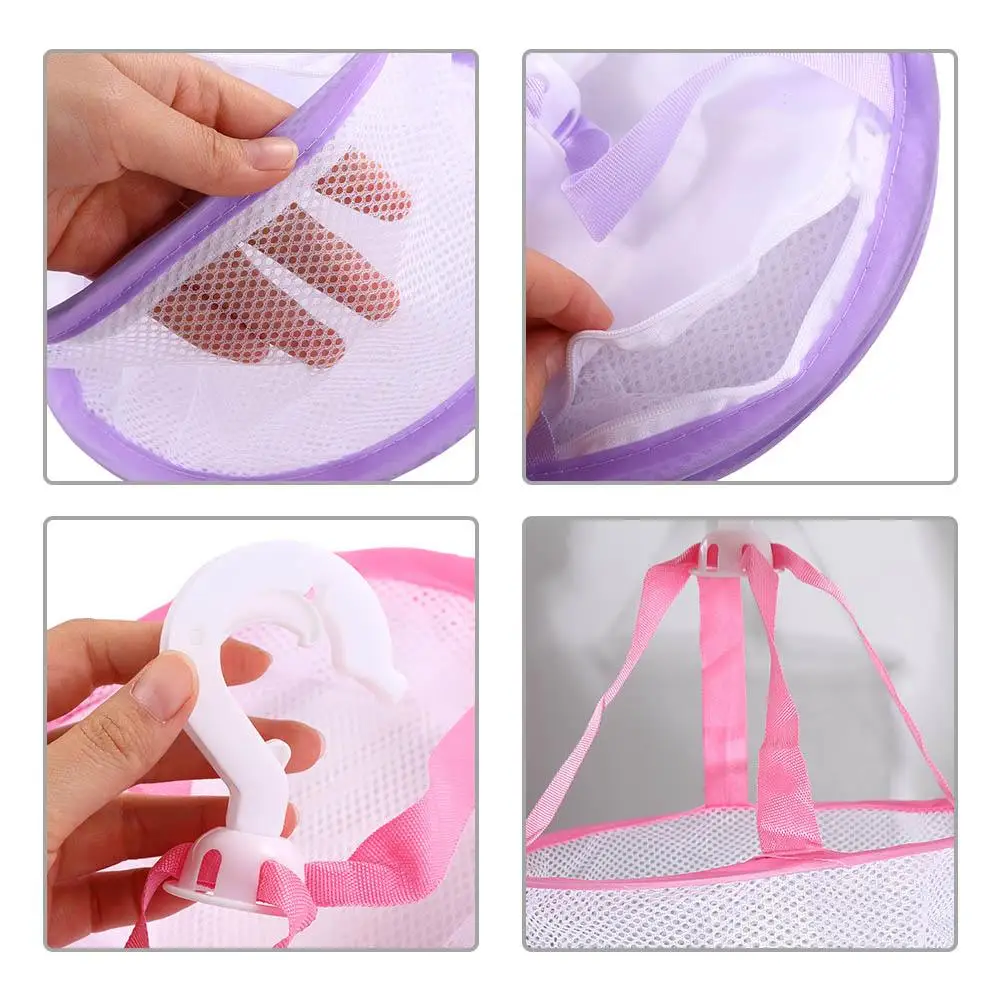 Wäscheständer, Hängekorb für Wäsche, Kosmetikutensilien, Reinigungsnetz, Hängekorb, Halter für Make-up-Puderquasten, Trockner für Beauty-Eier, Trockennetzbeutel – Detail 2