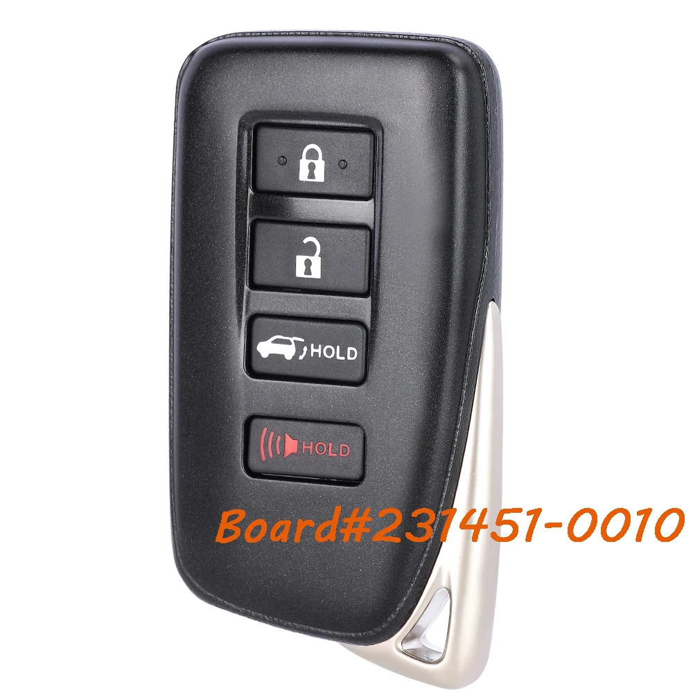 

KEYECU 231451-0010 HYQ14FBB Бесключевой дистанционный брелок для Lexus RX350 RX350L RX450h RX450HL 2016 2017 2018 2019 2020 2021 314,3 МГц