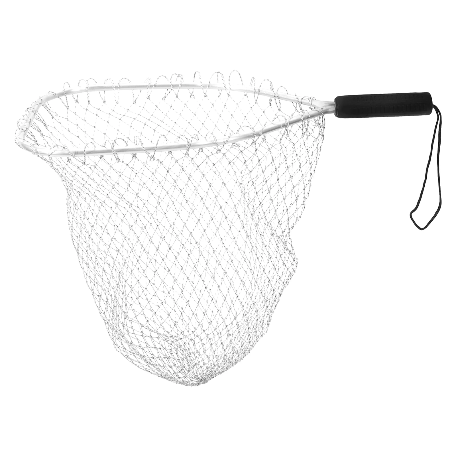 

Professional Fish Catch Net Fishing Alloy Dip Net Durable Telescoping Mesh For Safe Fish Catching Retractable Folding For Bass