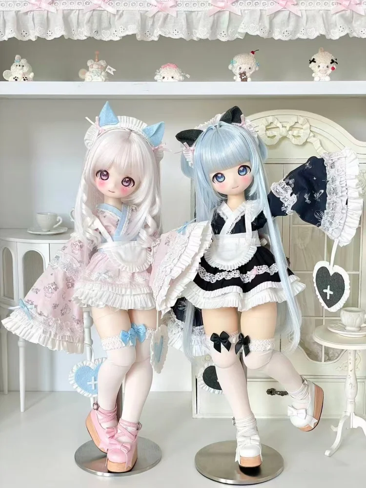 BJD 人形の服 1/4 MSD MDD ぽっちゃりサイズ人形アクセサリー スカートセット 人形ドレスアップギフト DIY 服 (人形なし)