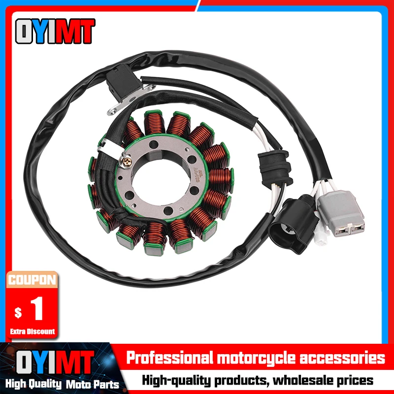 

Motorcycle Generator Stator Coil For Yamaha UTV YXE700B YXE700EB YXE700E YXE700ES 2MB-H1410-00-00 Wolverine R-Spec EPS Hunter SE