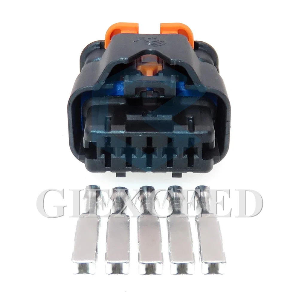 

1 Set 5 Pin F633700 13893671 Auto Electric Cable Sealed Waterproof AC Assembly Connector 1.5 Series High Quality Car Socket