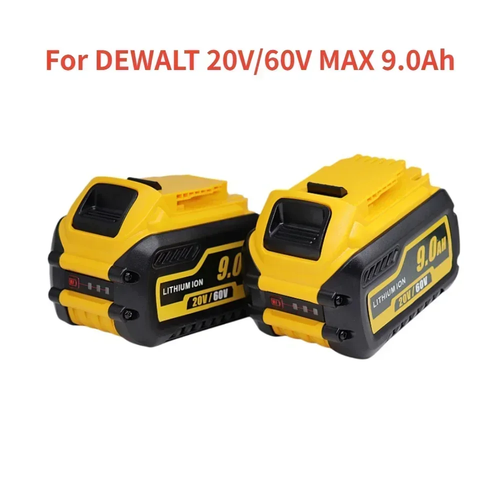 

Для Dewalt 20 В аккумулятор 9000 мАч 60 В MAX литий-ионный аккумулятор 20 В 60 В Совместимый DCB609 DCB547-XJ DCB200 DCB182 DCB204 аккумулятор для электроинструмента