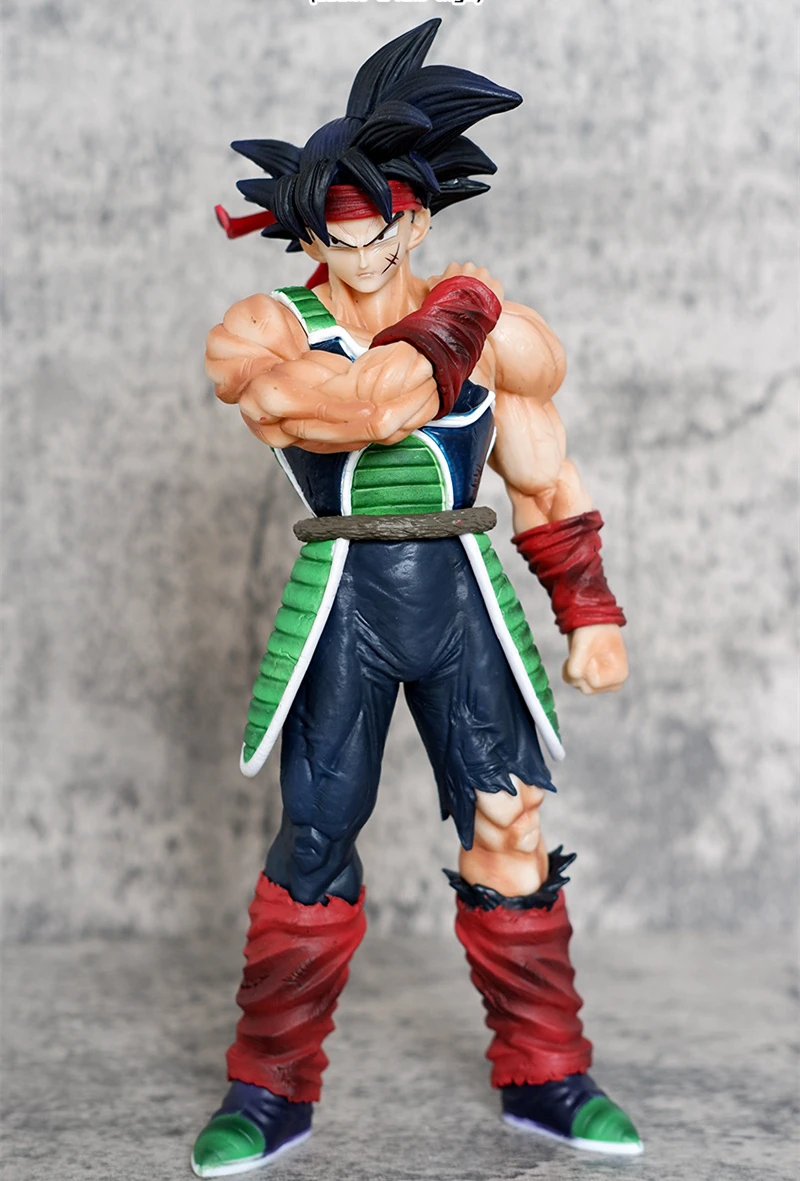 Anime Dragon Ball Z Super Saiyan Burdock Battle Ver. PVC Action Figure Statue Collectible Movable Model Kids Toys Doll Gift 24cm