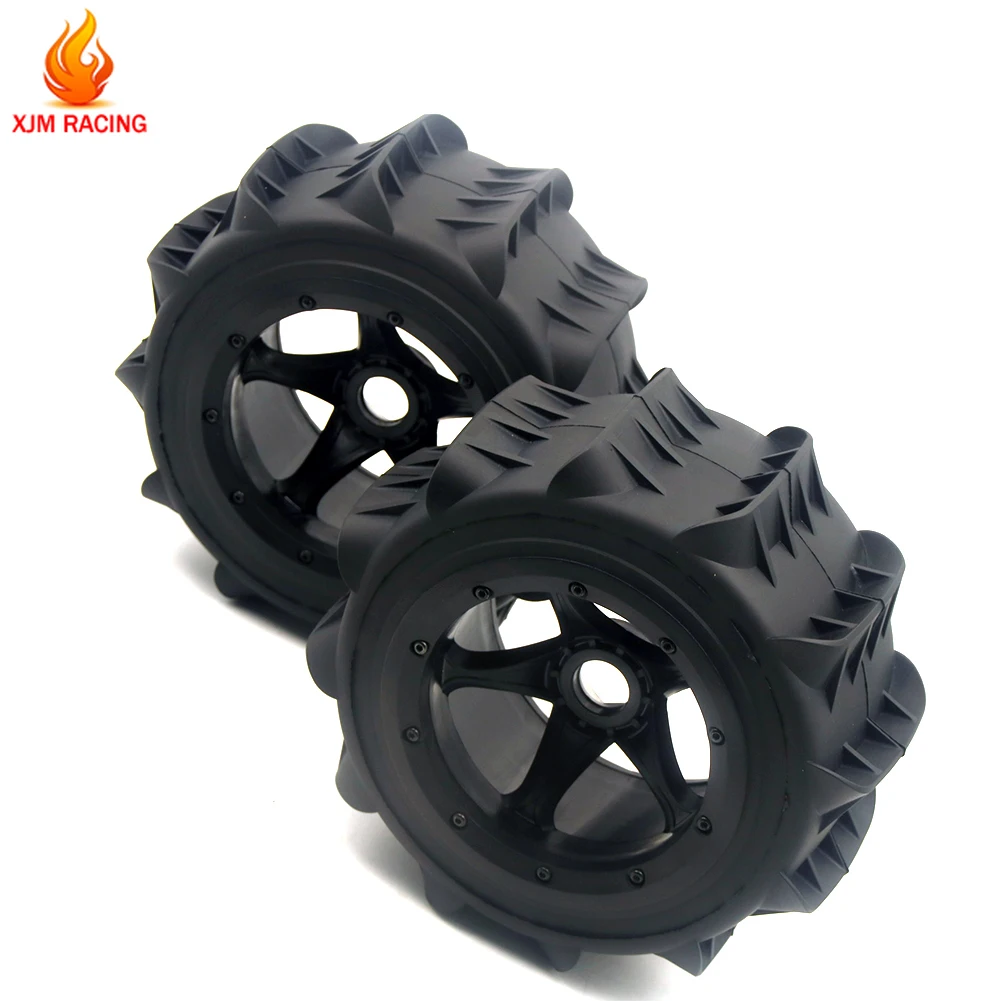 Strong Desert Tire 195*90mm or Inner Foam or Wheel Hub for 1/5 HPI ROFUN ROVAN KM BAJA Kraton 8s Losi DBXL-E 2.0 Truck Parts