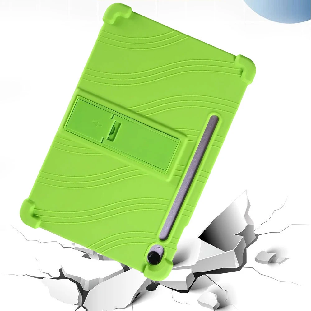 

Tablet Android Case Silicone Shockproof Funda Cover For Samsung Galaxy Tab S10 Lite 10.9" SM-X400 X406B Kids Tab Portable Holder