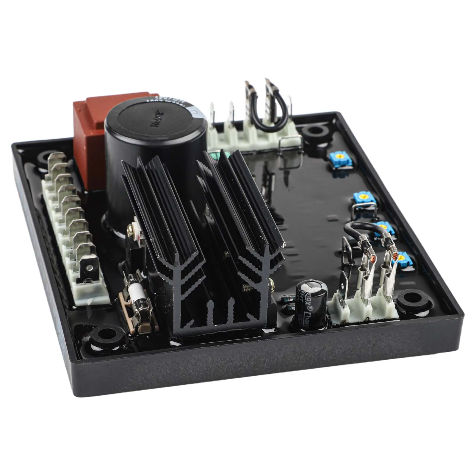 AVR R438 منظم جهد كهربائي أوتوماتيكي لتنظيم جهد مولد Leroy Somer +/ 0 5% استشعار الجهد المتكامل