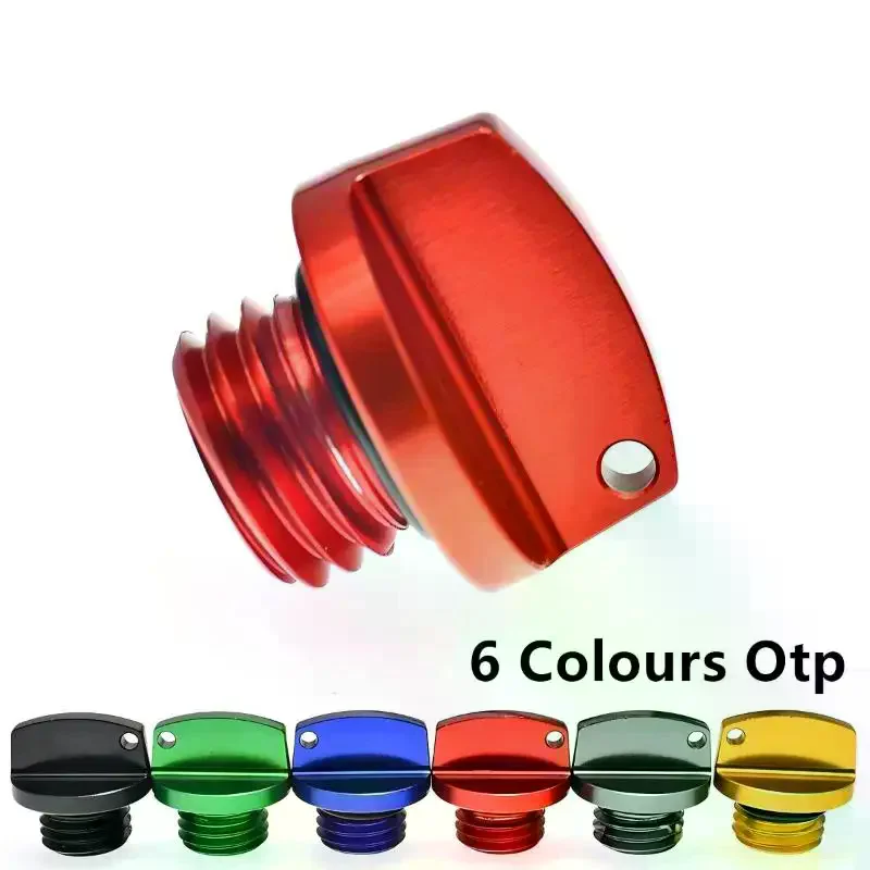 

M20 * 2.5 Universal Motorcycle Engine Oil Filler Cap Screw Cover Plug Gray With O-ring Valve Oil Cap Transmission Tank Cover