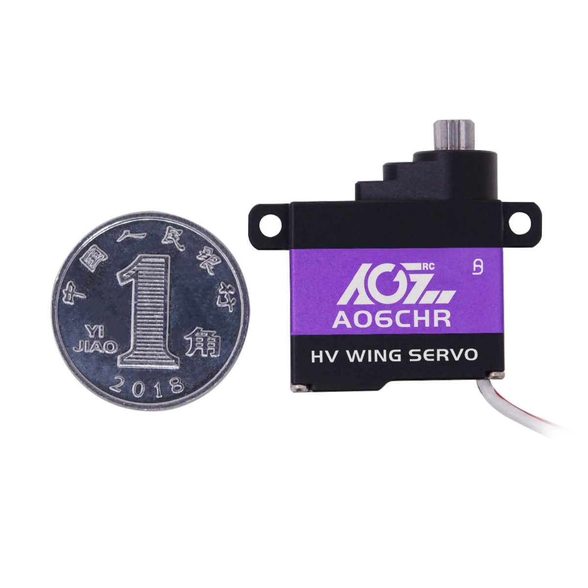 AGFRC A06CHR Metal Gears 3kg High Torque Coreless Motor Micro Wing Servo Ideal For Small Size Airplane F3P GLD Glider Sailplane