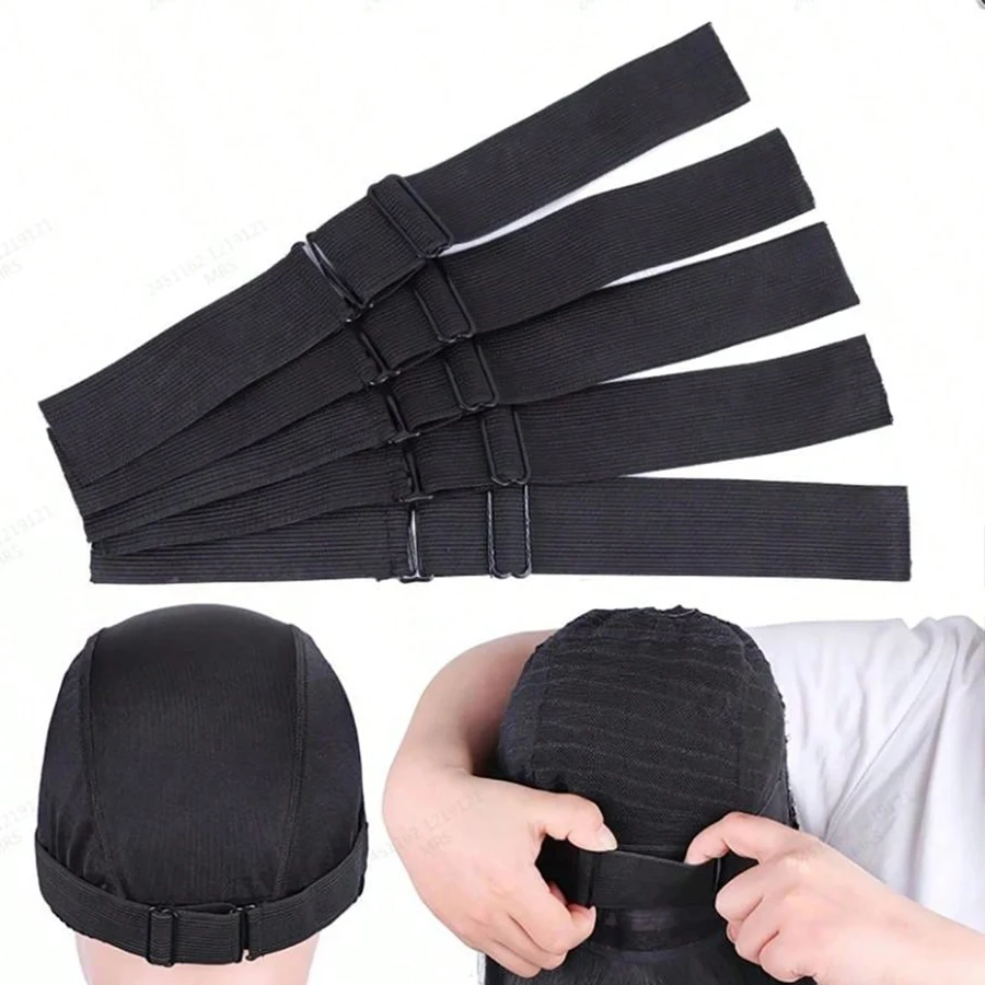 

2-20PCS Elastic Band For Wigs Ajustable High-Elastic Sewing Elastic Ribbon 3Cm Wide Wig Elastic Band For Making Wig Cap