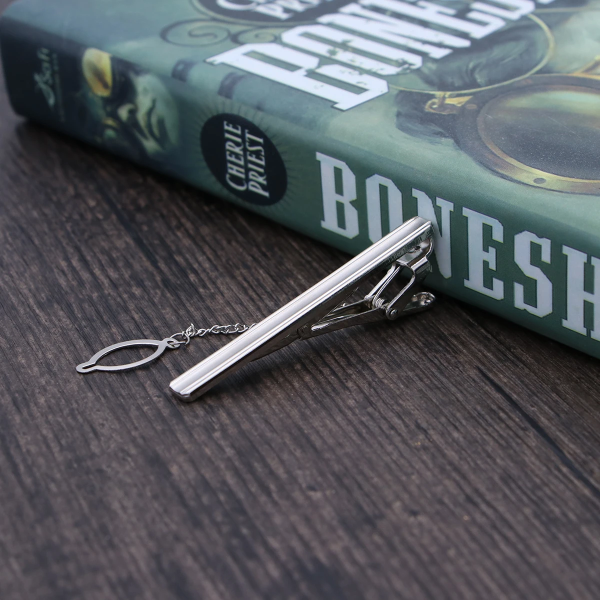 

Business Lapel Clip Necktie Bar Clips Metal Clamp Profession Clasp Men Silver Man