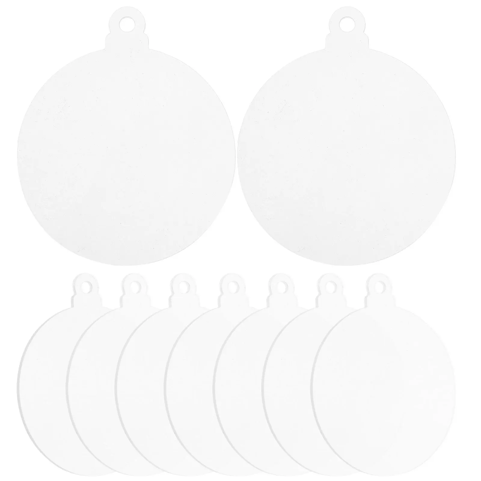 

20Pcs Christmas Ornaments Acrylic DIY Hanging Pendants Xmas Tree Decorations Holiday Party Decor Christmas Ornaments