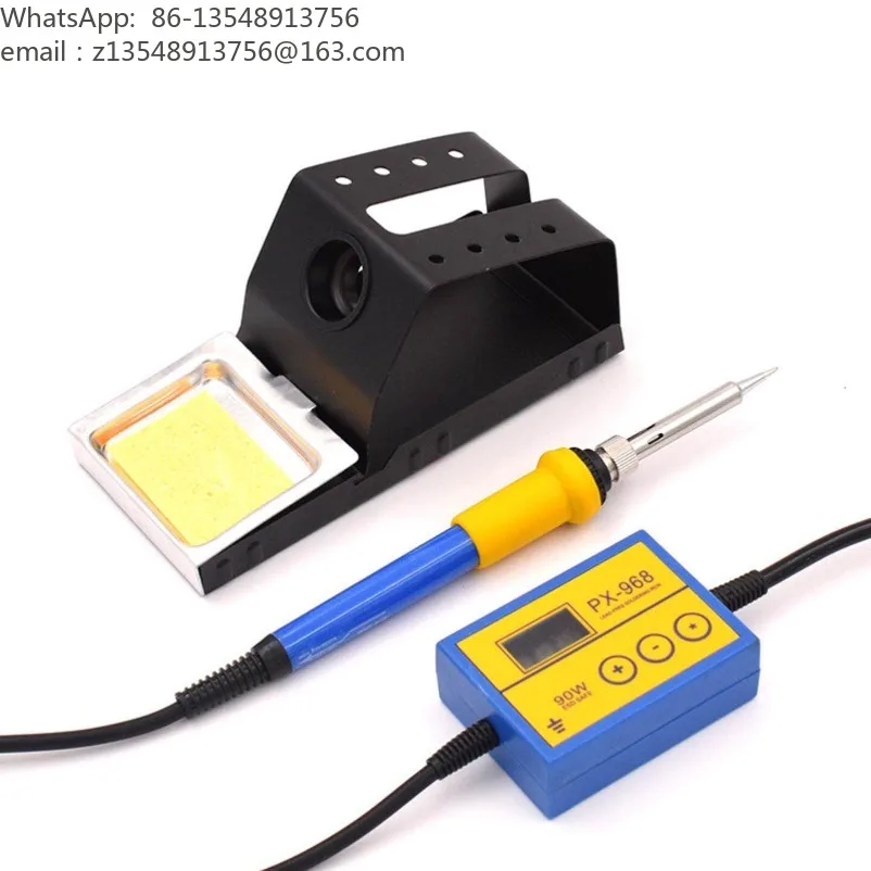 PX968 Digital Soldering Station, Full Power Electric Soldering Iron,Constant Temp Welding Tool for Electronic Maintenance Repair
