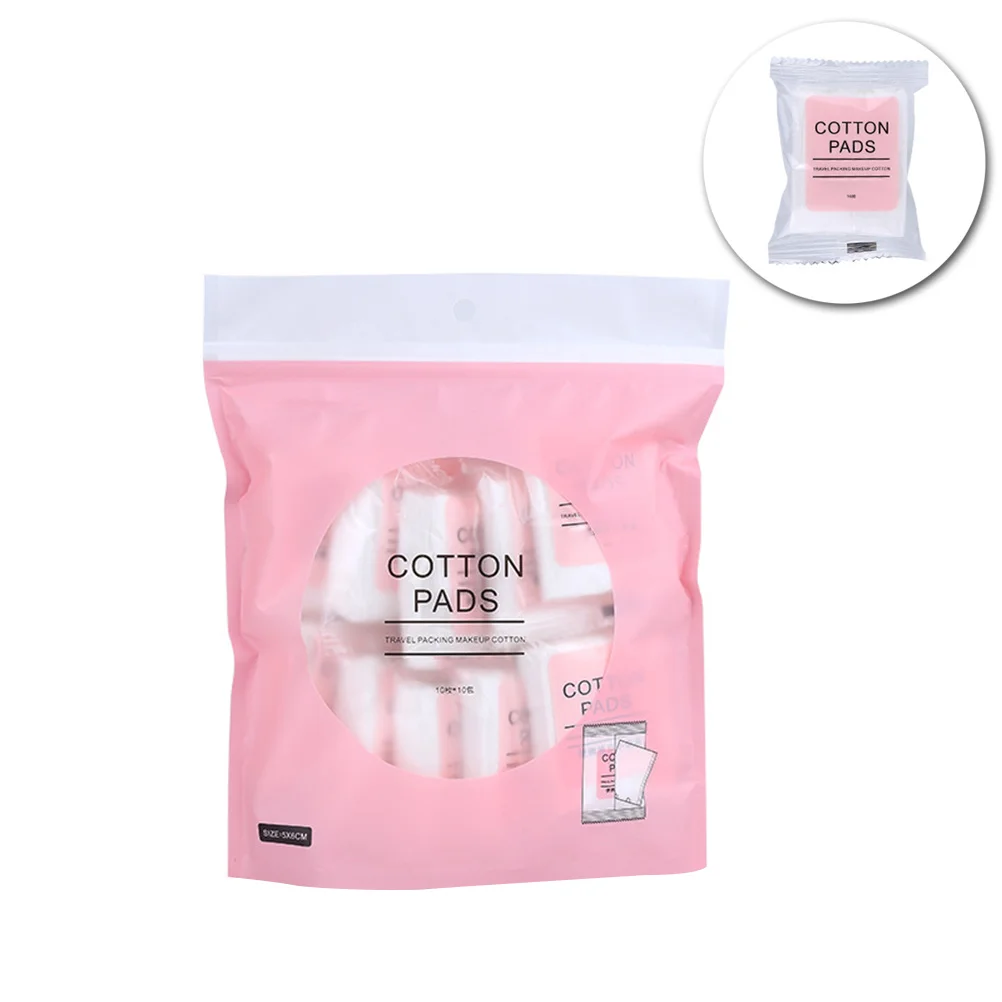 

10 Pcs/Pack Independent Bagged Cotton Pads for Face Facial Makeup Remover Rounds