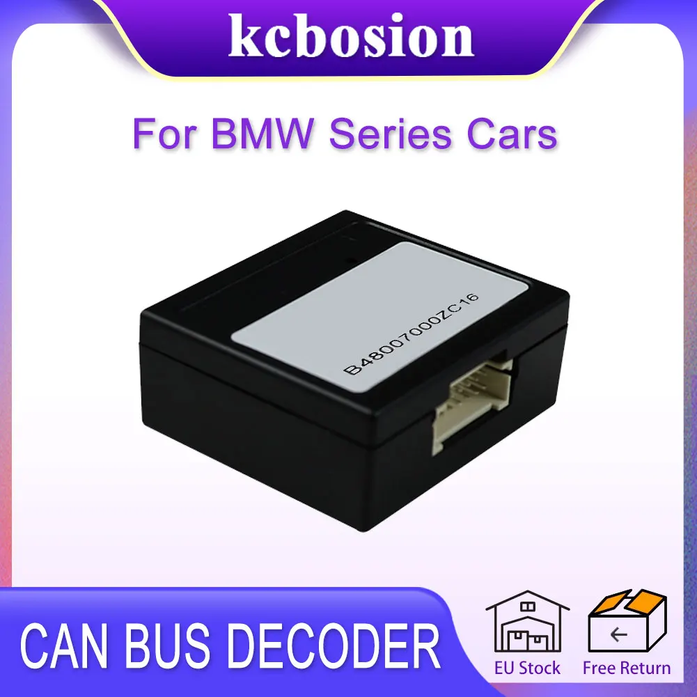 

Kcbosion Car Radio Adapter Canbus Box Amplifier Decoder For BMW E90 2005-2012 BMW X1 2012-2015 Cars 2 Din