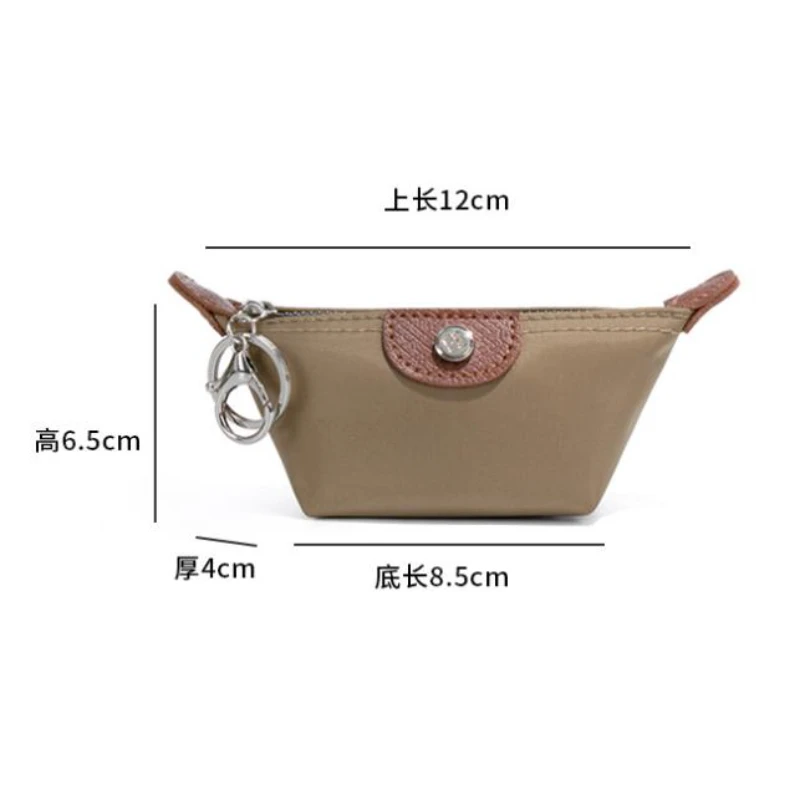 New Super Mini Dumpling Bun Nylon Leather Headphones Lipstick Key Small Hanging Bag Hand-held Bag Bag Pendant hot sale