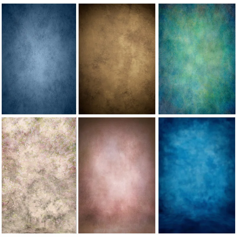 

Abstract Vintage Texture Baby Portrait Photography Backdrops Studio Props Gradient Solid Color Photo Backgrounds WE-61