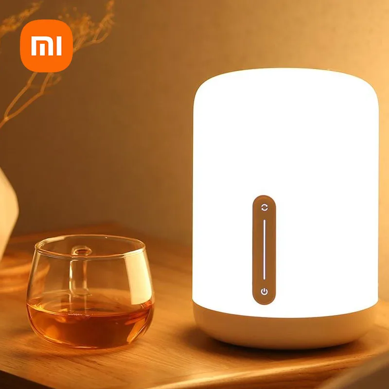 Lampka nocna Xiaomi Mijia 2 Smart Table LED lampka nocna kolorowa 400 lumenów Bluetooth WiFi do Apple HomeKit Siri