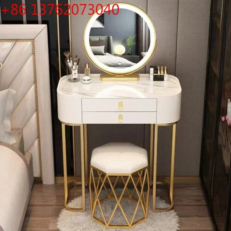 Luxury Toiletries Dresser Home Nordic Light Modern Simple Makeup Table Vanity Dressing Table Makeup Vanity Makeup Desk Dressers