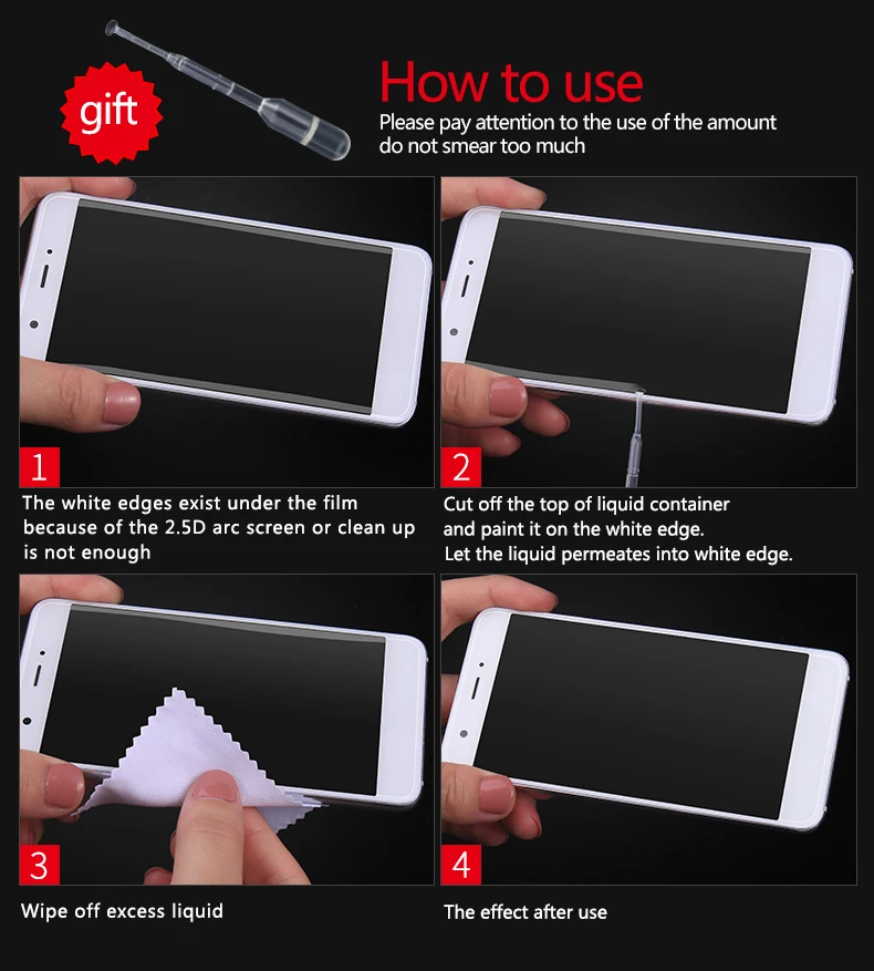 2-4 Stück gehärtetes Glas für xiaomi qin f21 pro qinf22 f22 f22pro f21pro plus qinf21 Schutz folie Displays chutz folie – Detail 8
