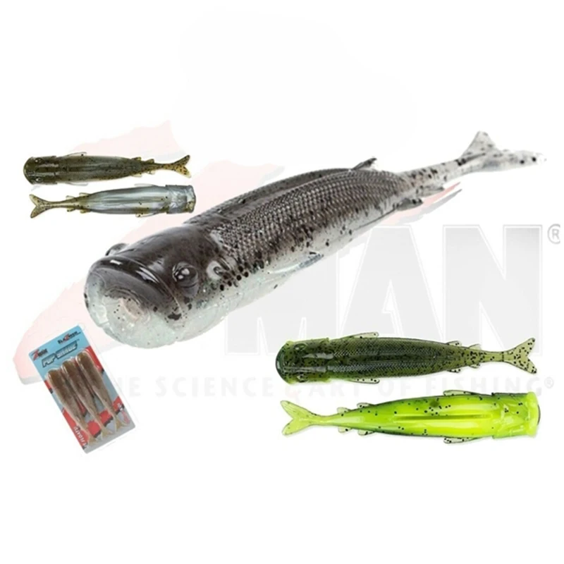 

Imported From The United States ZMAN POP SHADZ Surface System Soft Bait Bionic Bait Surface Bait Wave Climbing Wave Scraping