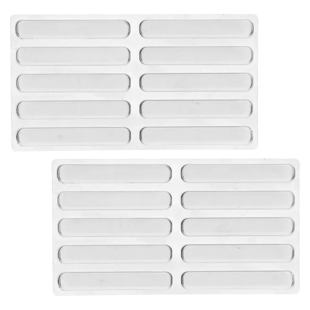 

20 Pcs Anti-collision Strip Anti-slip Pad Table Adhesive Stickers Soft Rubber Silicone Child