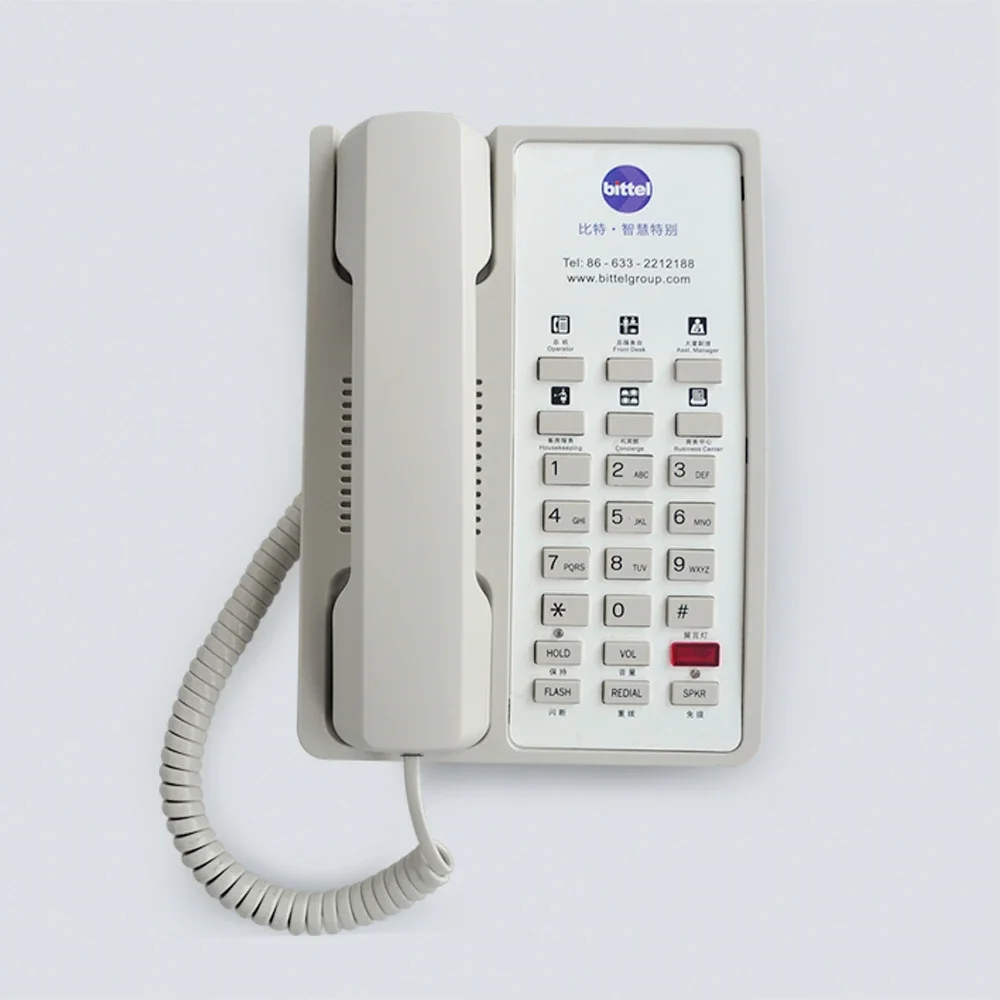 bittel budget star hotel room telephone 12A-6S hotel apartment fixed-line phone fashionable seat