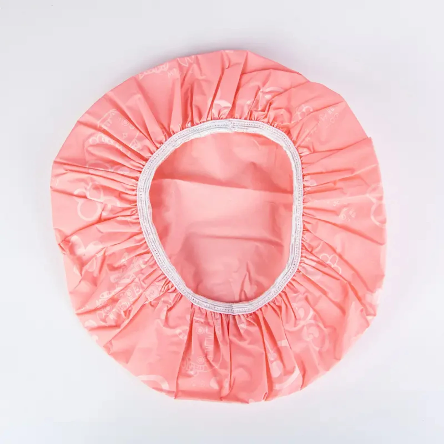 

Bathing Shower Cap New Hair Protect Bathroom Supplies Solid Color Wash Tool Elastic Band