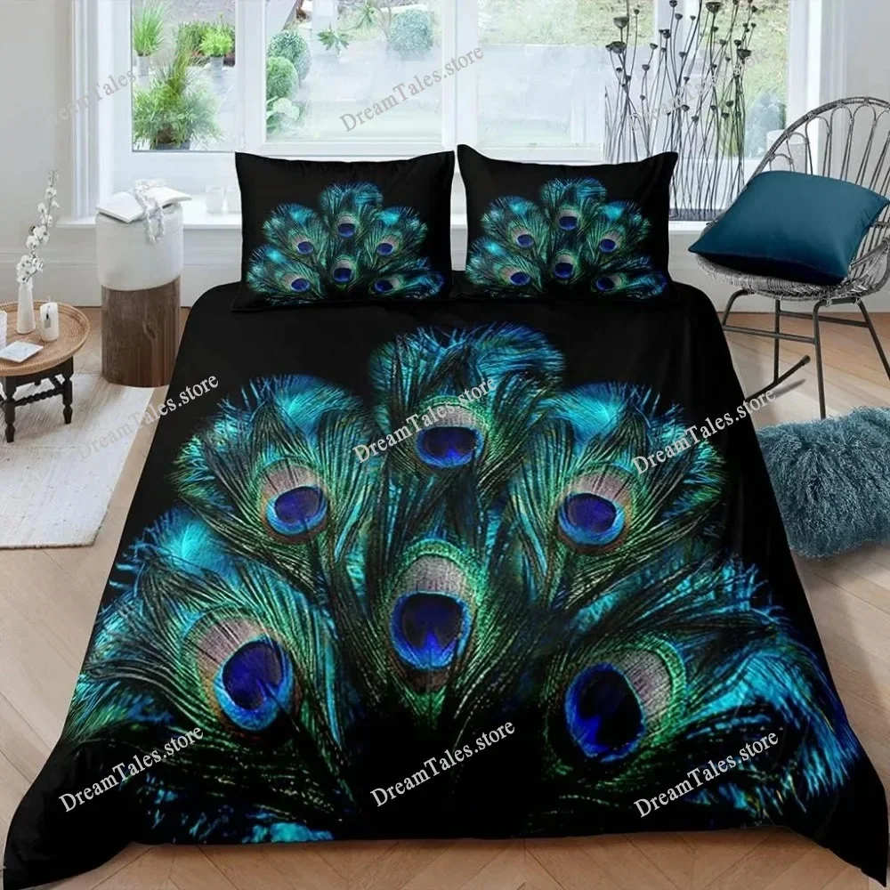 Animal PatternDuck Cute Duvet Cover Bedding Set 3-Piece Teenager Boys Girls Microfibre  Set  Room Decoration Adultduvet Cover